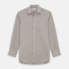 View 1 of product Grey and Peach Multi Check Cashmerello Weekend Fit Finch Shirt