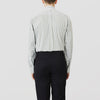 View 3 of product Green Stripe Weekend Fit Shirt with Derby Collar and 1-Button Cuffs