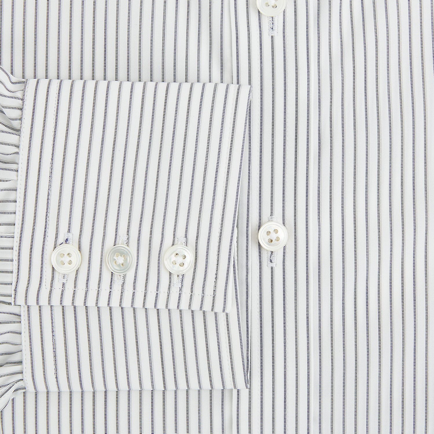 View 4 of product Navy Music Stripe Mayfair Shirt