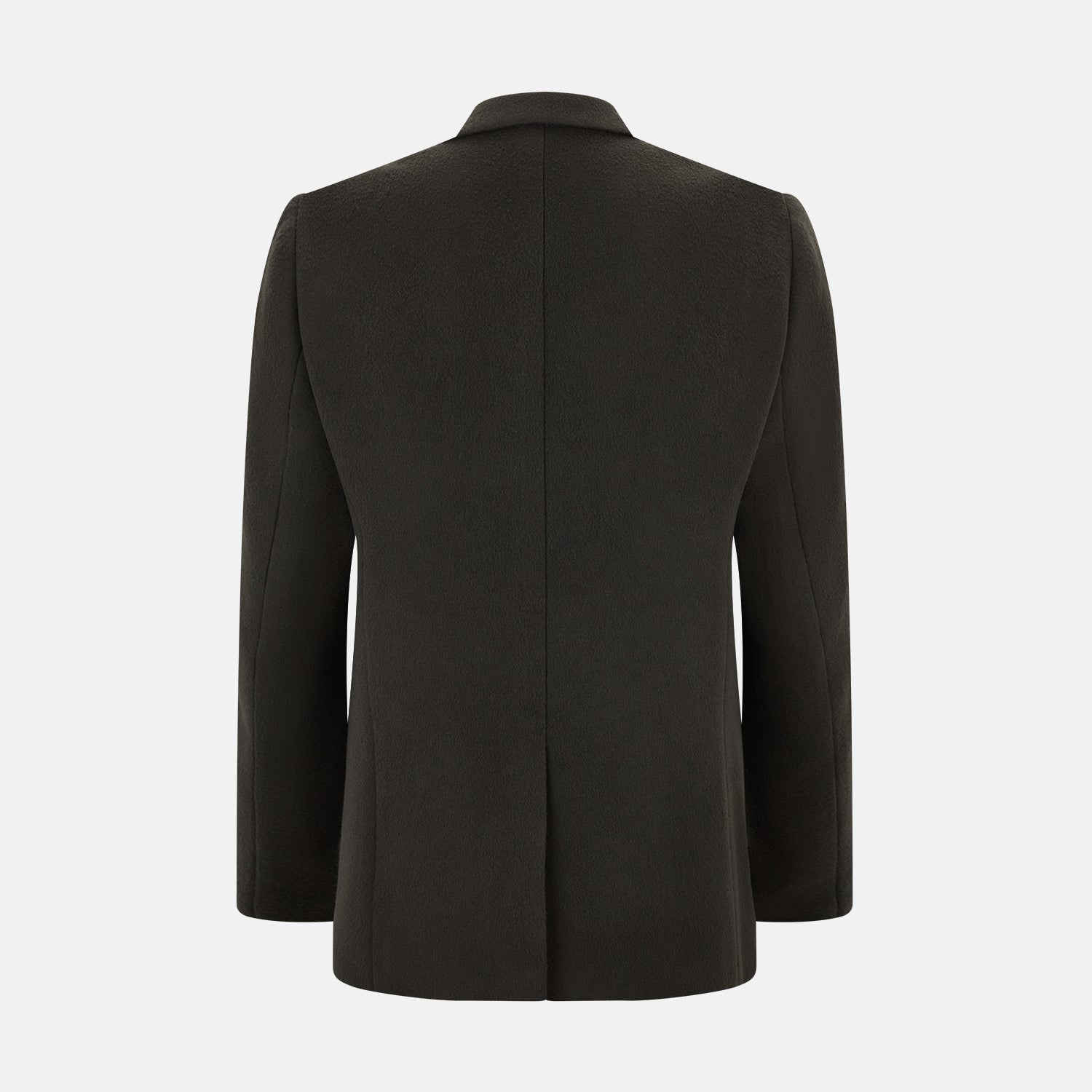 Image 3 of product Olive Brown  Apsley Single-Breasted Caban Coat