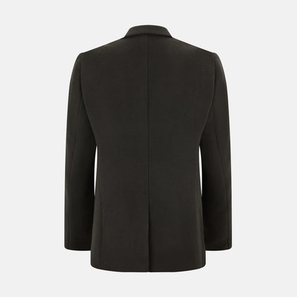 Olive Brown  Apsley Single-Breasted Caban Coat Image 2