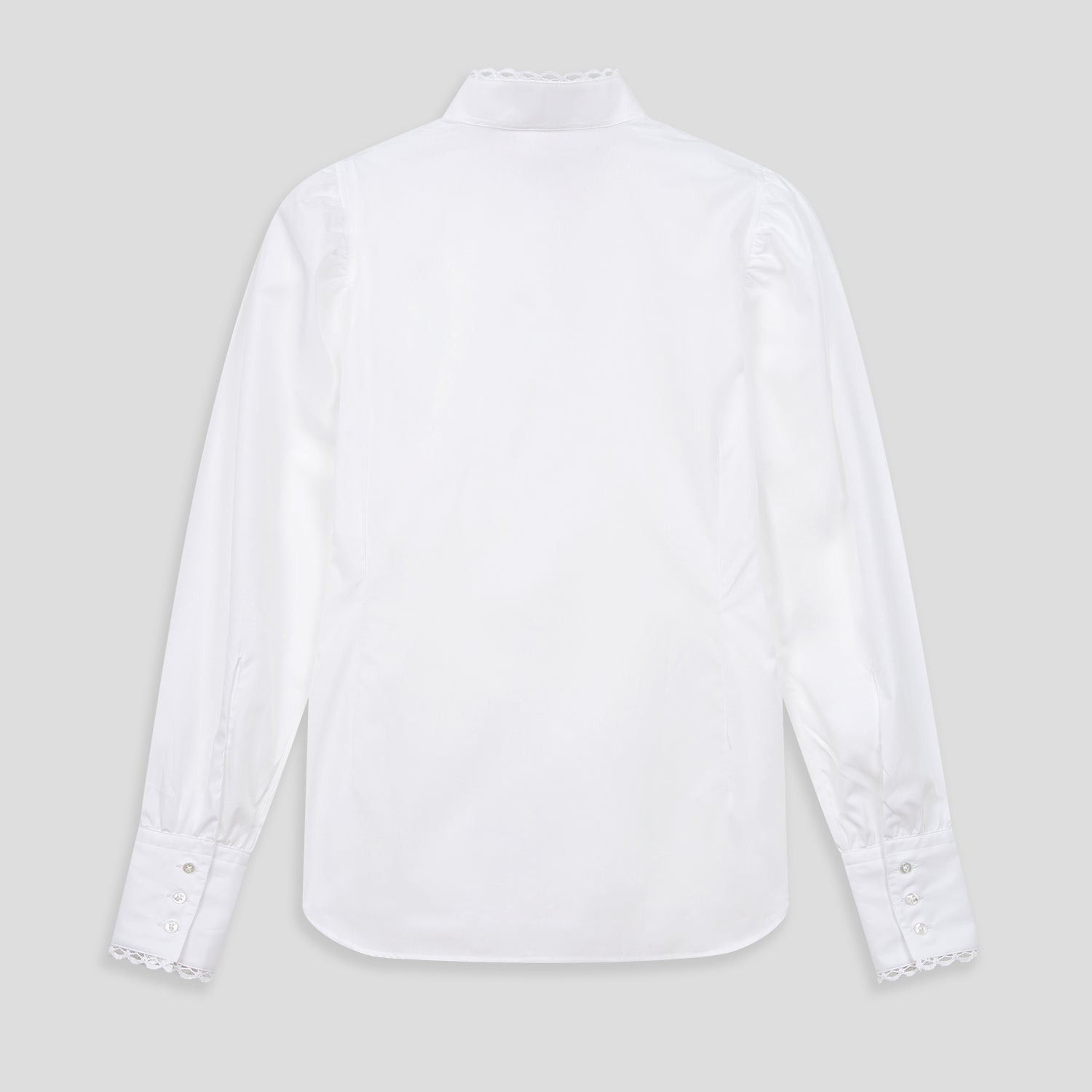 View 3 of product Turnbull and The Deck White Cotton Expressionist Shirt