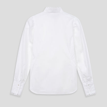 Turnbull and The Deck White Cotton Expressionist Shirt Image 2