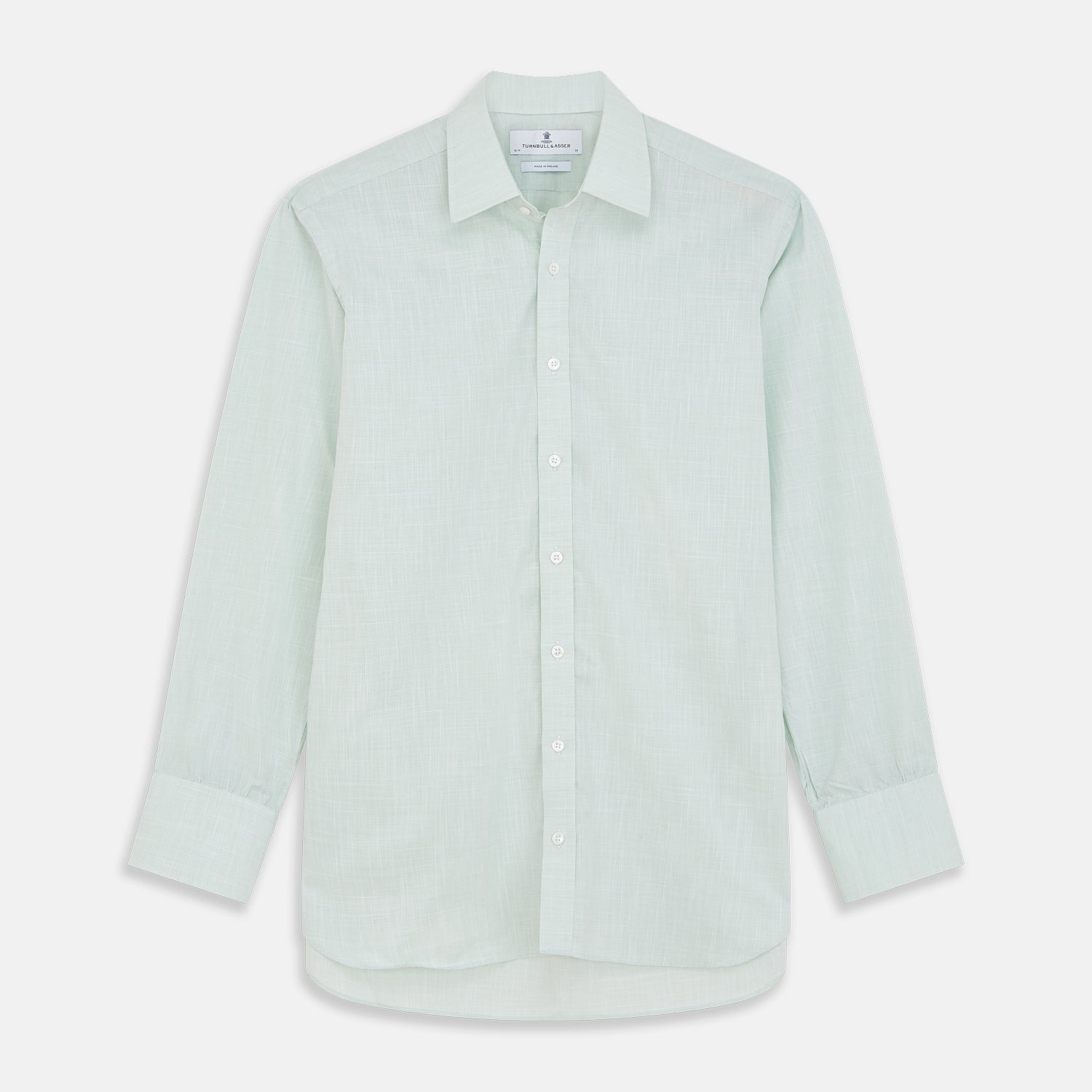 View 1 of product Light Green Chambray Regular Fit Mayfair Shirt