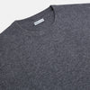 View 2 of product Melange Grey Crew Neck Cashmere Jumper