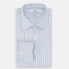 View 5 of product Blue Multi Halo Stripe Mayfair Shirt