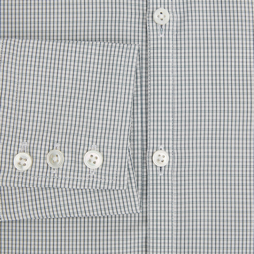 Forest Green Micro Tattersall Westminster Shirt