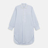 View 1 of product Blue and Yellow Stripe Poplin Cotton Nightshirt
