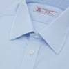 View 2 of product Light Blue Sea Island Quality Cotton Shirt with T&A Collar and Double Cuffs