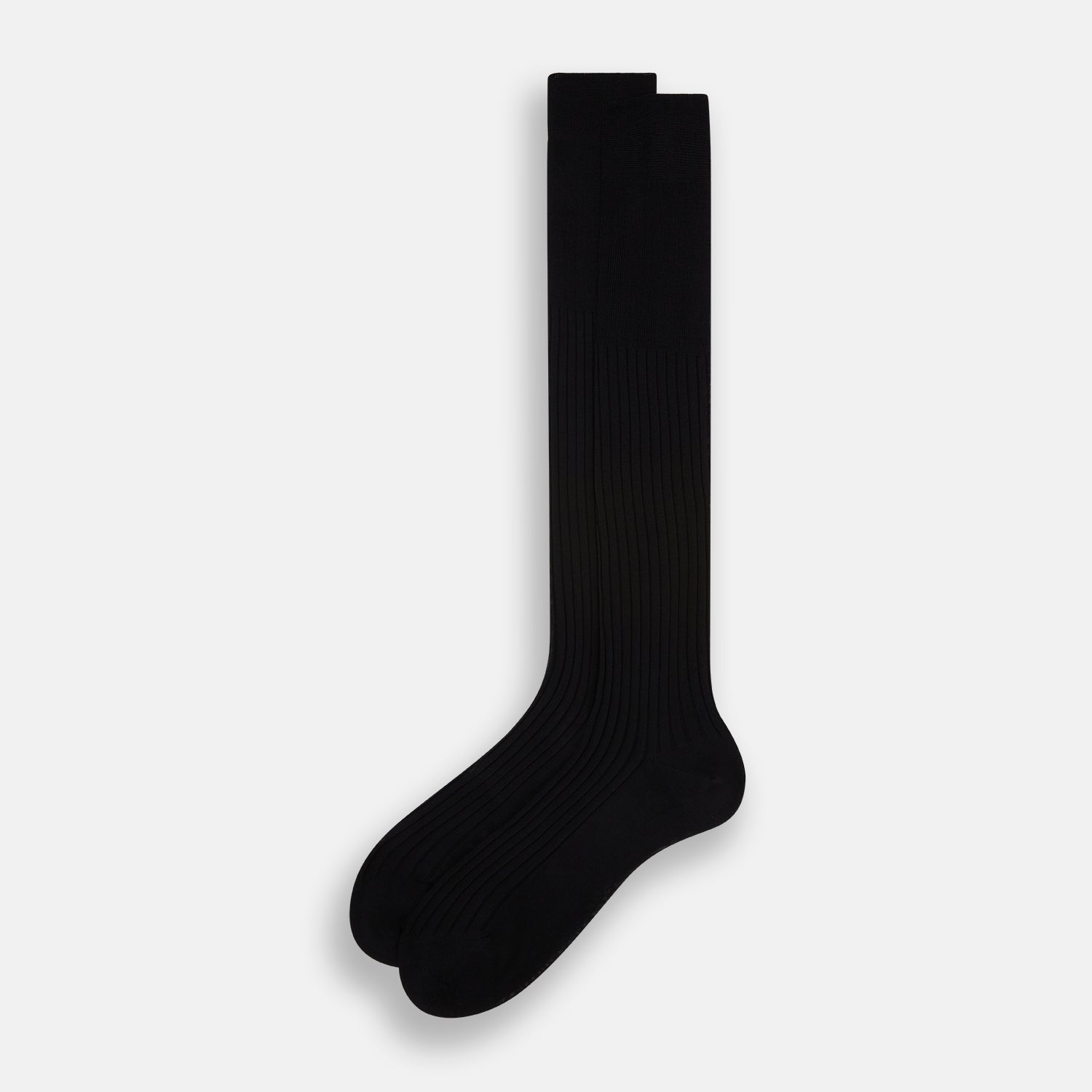 View 2 of product Black Cotton Long Socks