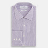 View 5 of product Purple Double Graph Check Mayfair Shirt