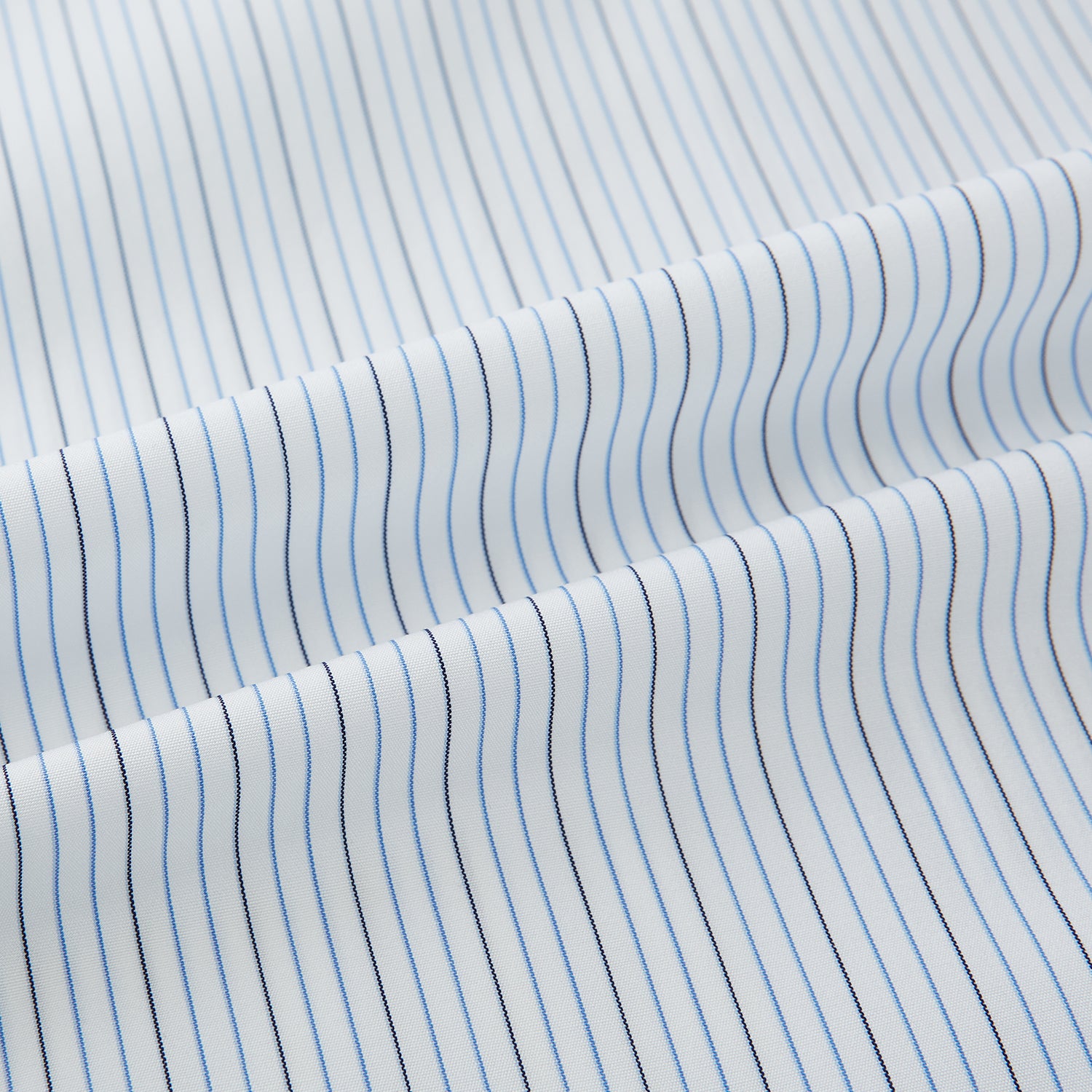 View 6 of product Navy and Blue Pinstripe Mayfair Shirt