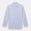 View 1 of product Pale Blue Hairline Stripe Pyjama Shirt