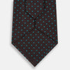 View 3 of product Turquoise and Forest Green Micro Dot Silk Tie