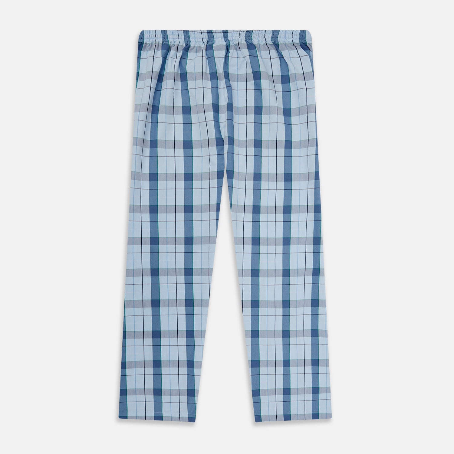 View 3 of product Blue Multi Check Pyjama Trousers