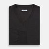 View 4 of product Charcoal Grey Merino V Neck Jumper