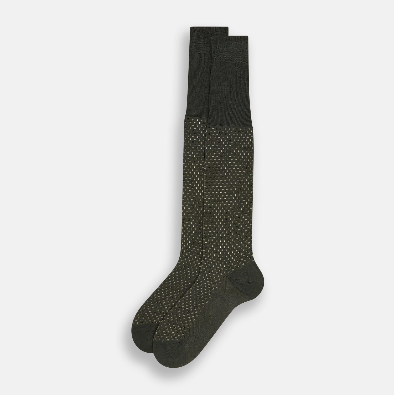 View 2 of product Forest Green Motif Long Socks