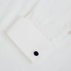 View 3 of product Navy Circle Cufflinks