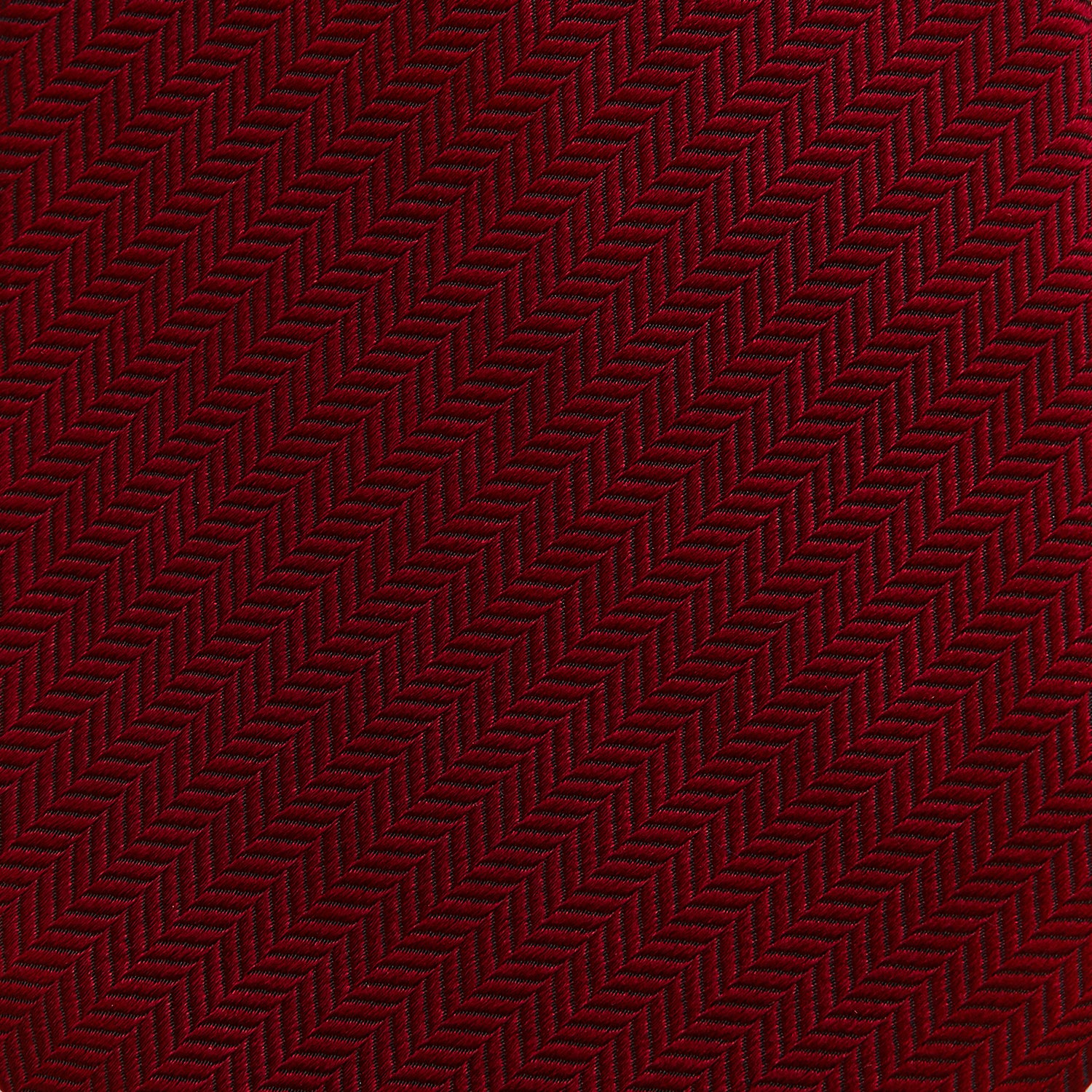 View 3 of product PLAIN HERRINGBONE BURGUNDY TIE