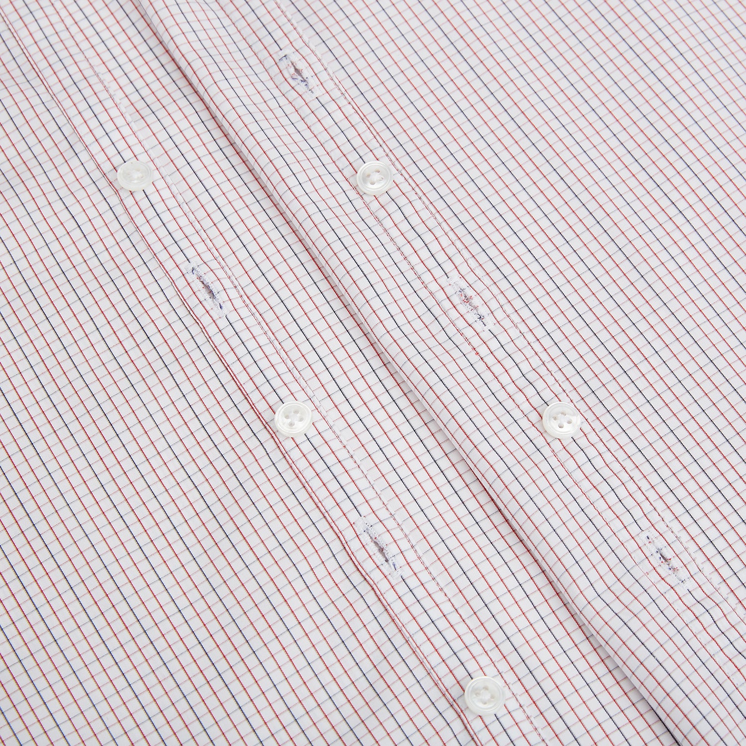 View 7 of product Red and navy Check Windsor Shirt
