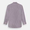 View 3 of product Burgundy Micro Check Mayfair Shirt