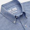 View 3 of product Pale Blue Multi Check Cotton Weekend Fit Williams Shirt