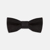 View 1 of product Black Batwing Satin Bow Tie