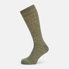 View 1 of product Forest Green Linen Mid-Length Socks