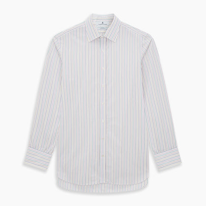 Rainbow Double Pinstripe Mayfair Shirt Image 6