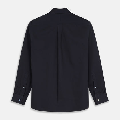 Navy Weekend Fit Hayne Shirt With Dorset Collar And 1-Button Cuffs Image 2