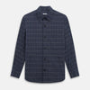 View 1 of product Royal Blue Check Hampstead Overshirt