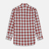 View 6 of product Red Check Shirt with T&A Collar and 3-Button Cuffs