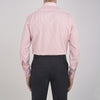 View 3 of product Light Pink Gingham Check Shirt with T&amp;A Collar and 3-Button Cuffs
