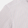 View 6 of product Red and Blue Ticking Stripe Westminster Shirt