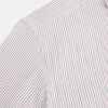 Red and Blue Ticking Stripe Westminster Shirt