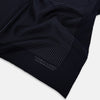 View 2 of product Navy and Charcoal Stripe Silk Pocket Square