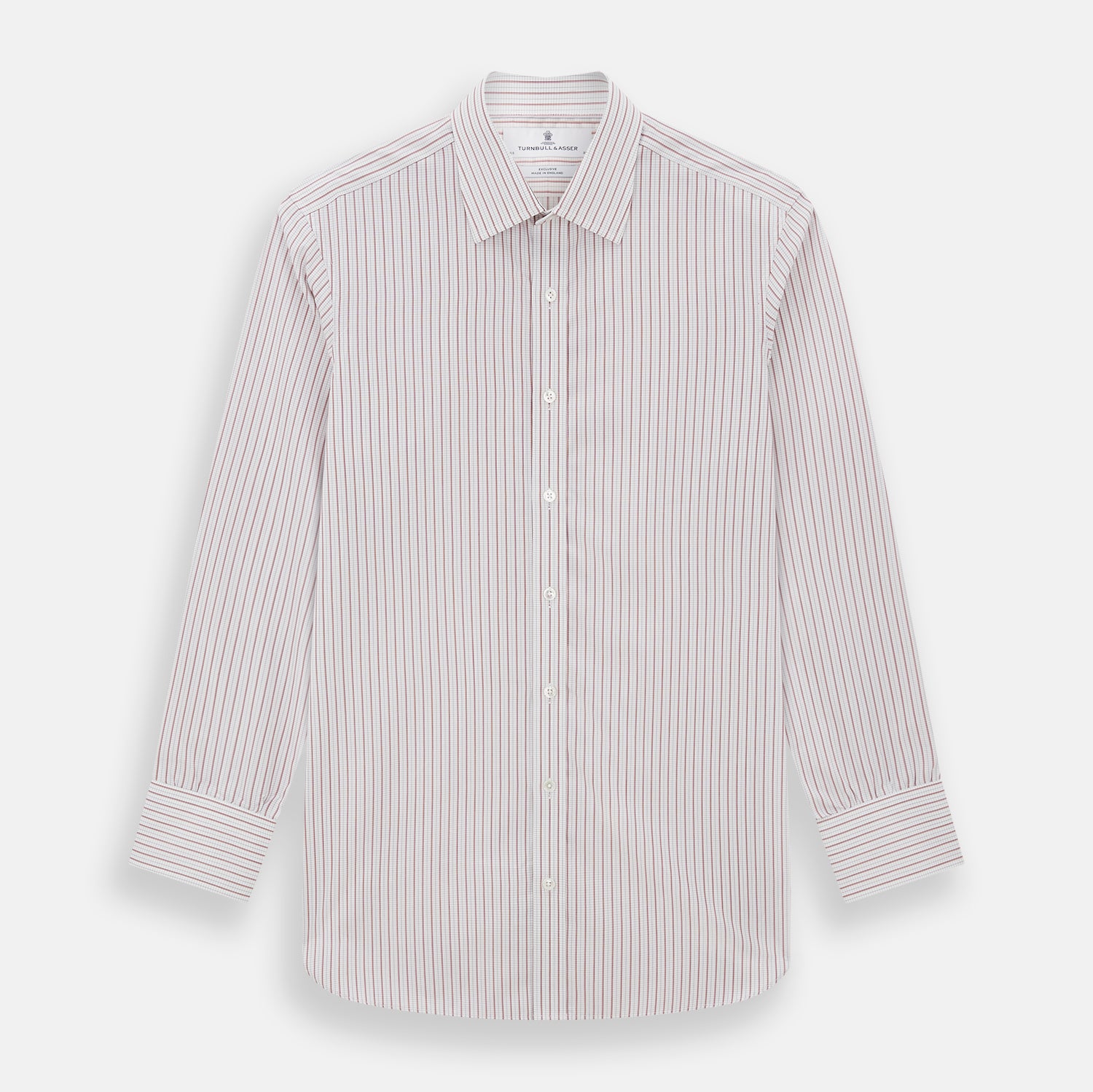 Red Graph Check Mayfair Shirt