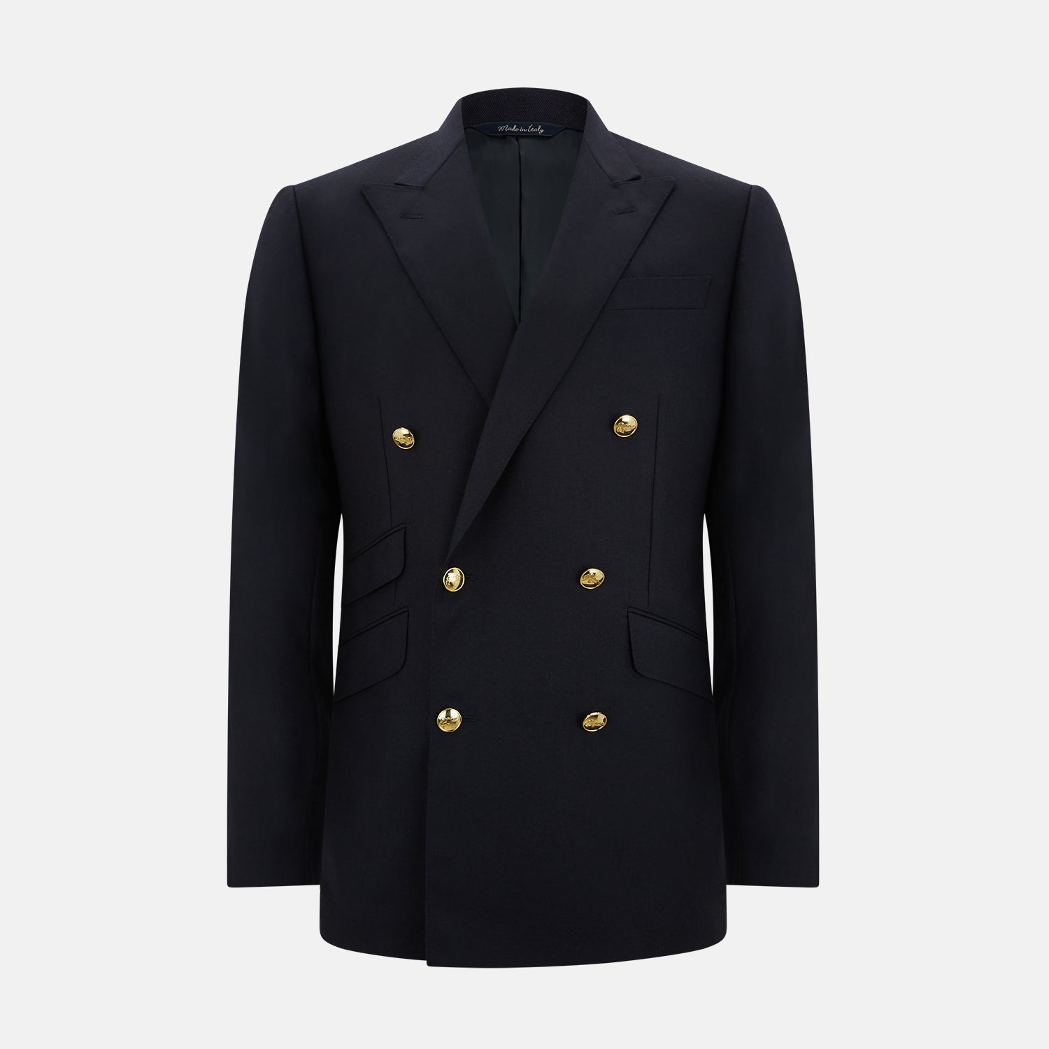 Navy Double Breasted Classic Blazer