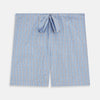 View 1 of product Pale Blue Multi Check Cotton Duffield Pyjama Shorts