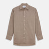 View 1 of product Camel Cotton Melange Regular Fit Mayfair Shirt