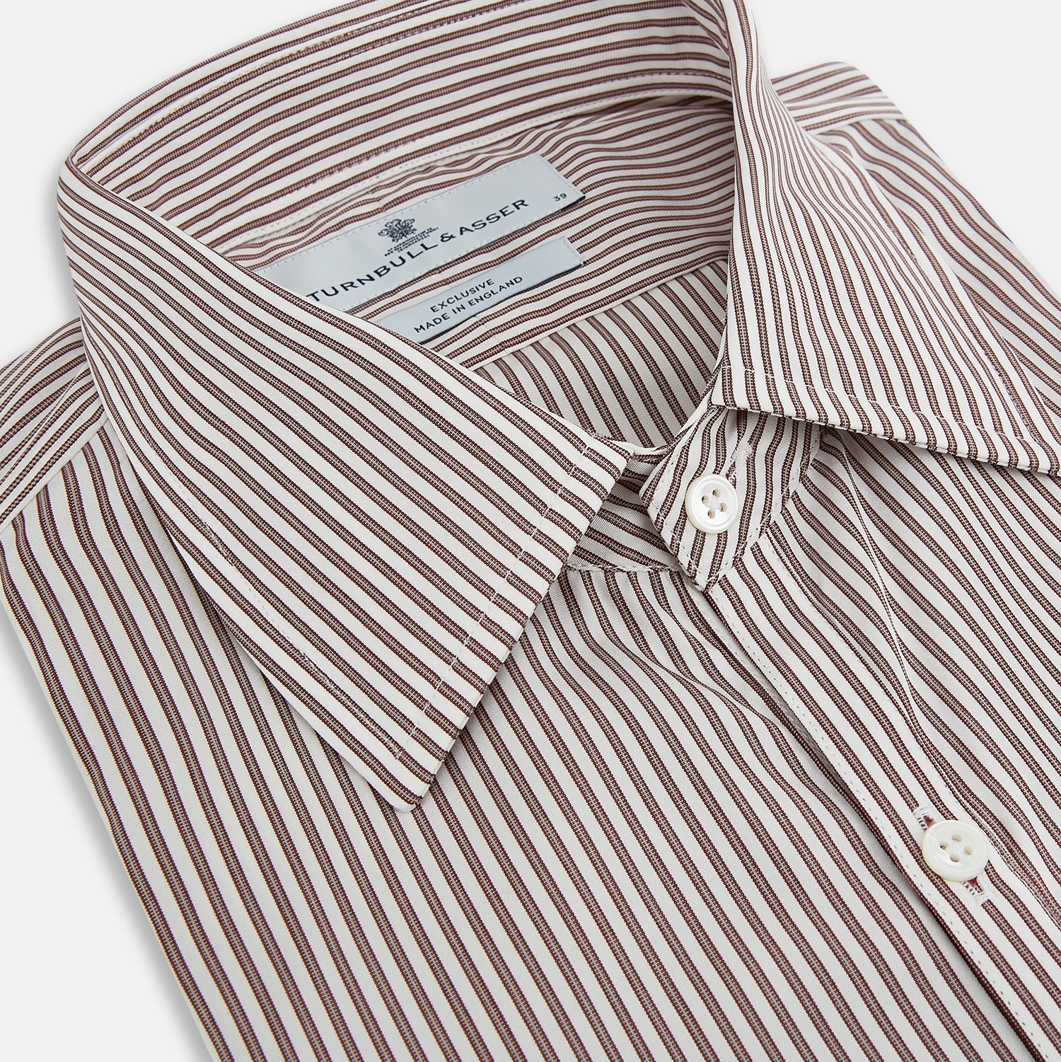 View 2 of product Burgundy Halo Stripe Westminster Shirt