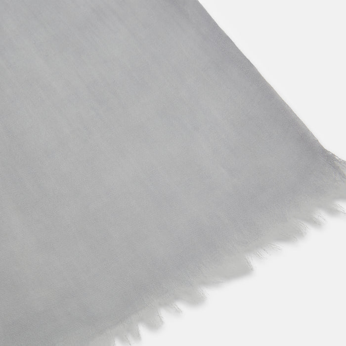 Grey Cashmere Scarf Image 1