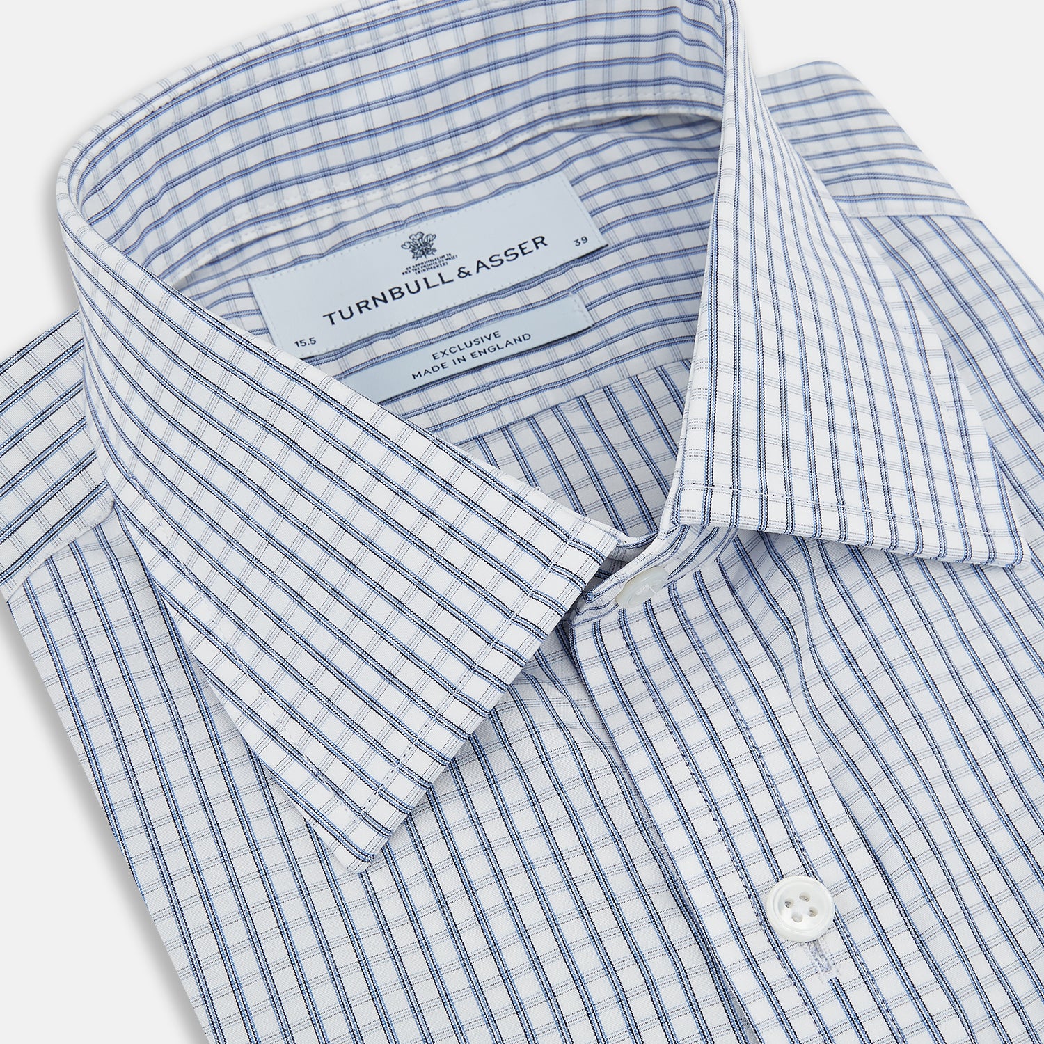 View 2 of product Blue Multi Tattersall Check Mayfair Shirt
