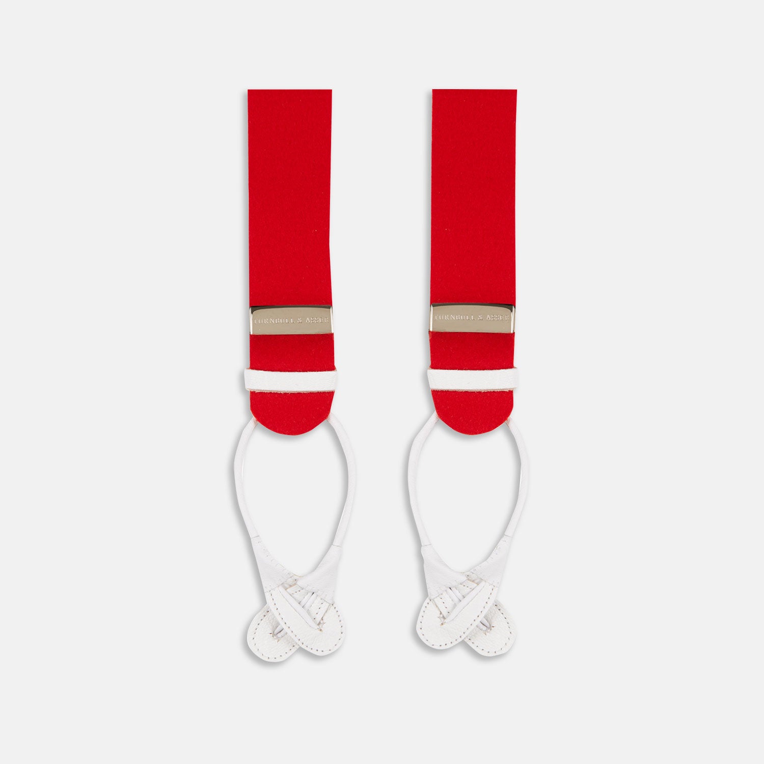 Image 4 of product Red Adjustable Felt Braces