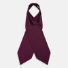 View 3 of product Green Micro Dot and Magenta Silk Cravat