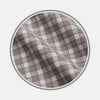 View 1 of product Grey and Peach Multi Check Cashmerello Fabric