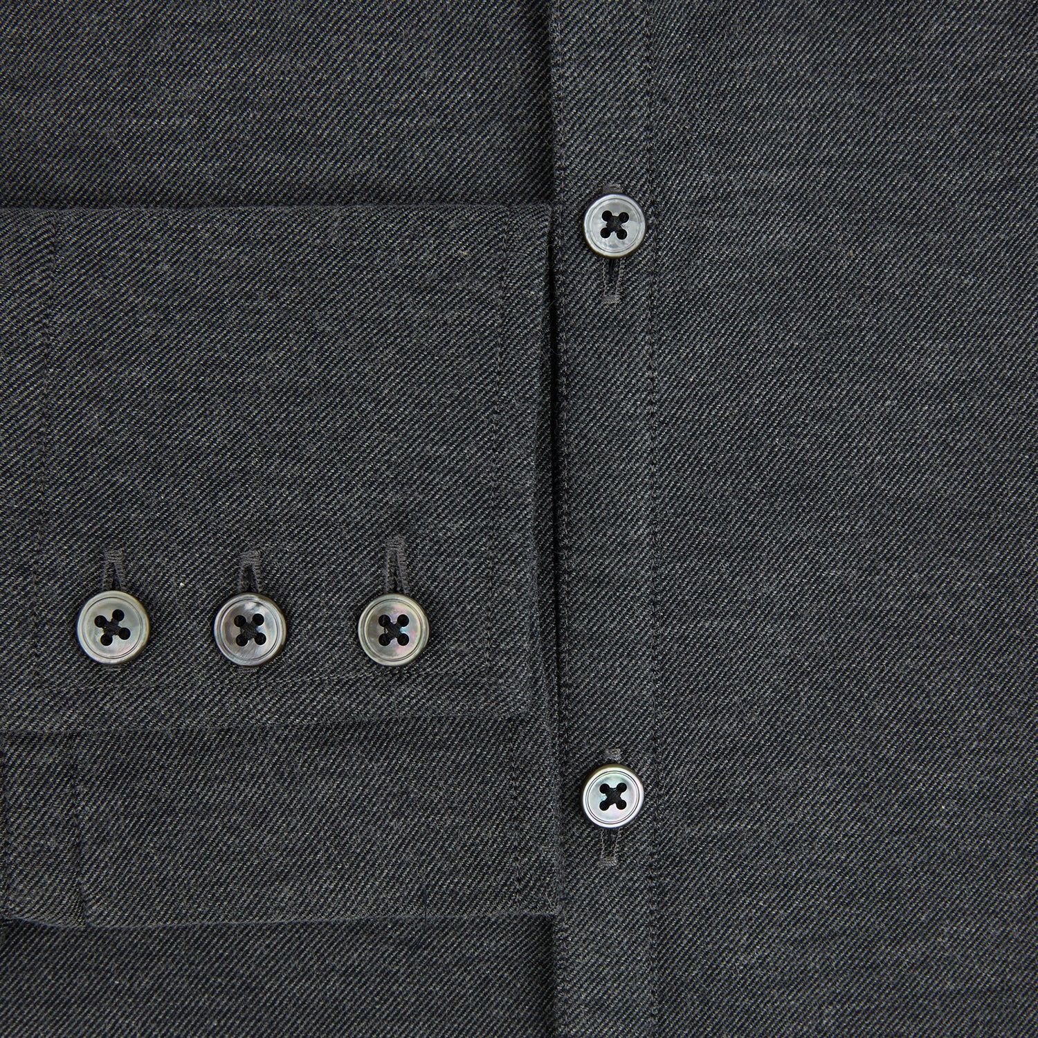 View 4 of product Charcoal Melange Westminster Shirt
