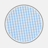 View 1 of product Light Blue Gingham Check Cotton Fabric