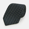 View 1 of product Navy and White Circle Silk Tie