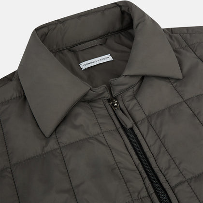 Battersea Shadow Grey Quilted Jacket